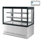 PACIFIC 900mm Square Glass Hot Display - 2 Shelf
